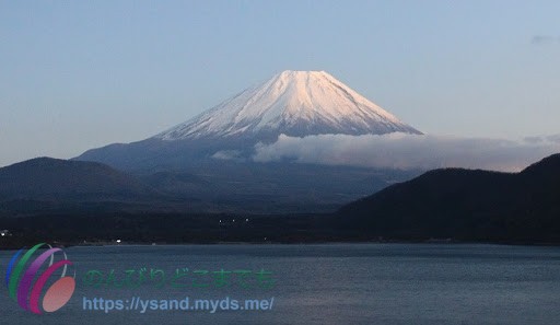 千円札と同じアングルの富士山