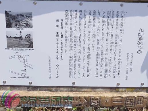 丸岡藩砲台