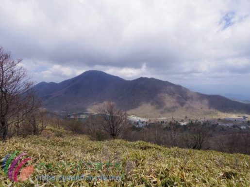 赤城山　地蔵岳辺りから見る覚満渕と大沼