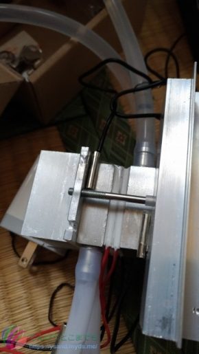 ペルチェ素子二枚重ねでのトライ